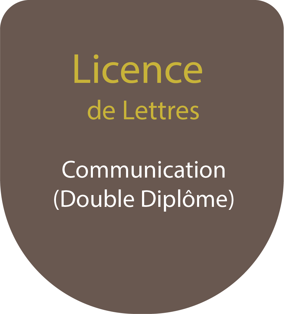 Licence de Lettres : Communication (Double Diplôme)